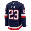 USA tröja 4 Nations Face Off 2025 Fanatics Premium Adam Fox Navy - NHL Tröjor Herr